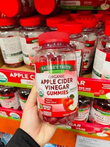 VIÊN GIẢM CÂN GIẤM TÁO DẠNG KẸO DẺO APPLE CIDER VINEGAR