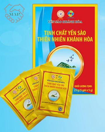 Tinh chất yến sào thiên nhiên Khánh Hòa - Hộp 5 gói (5 gam/ gói)